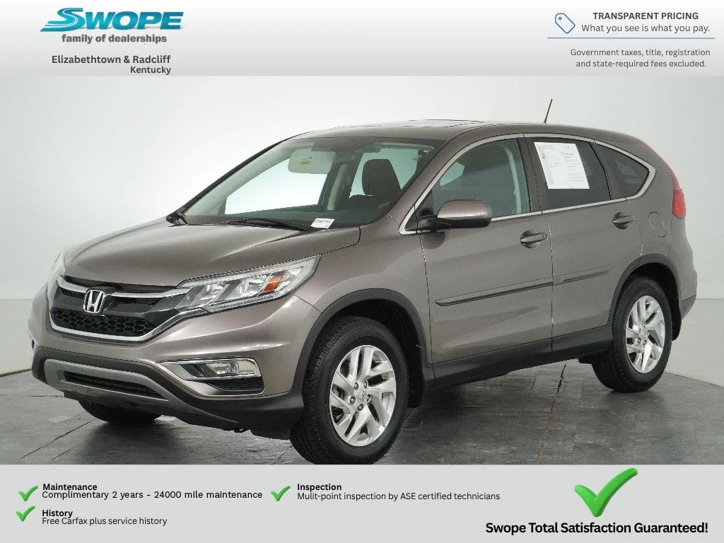 Used 2015 GRAY Honda EX image 7