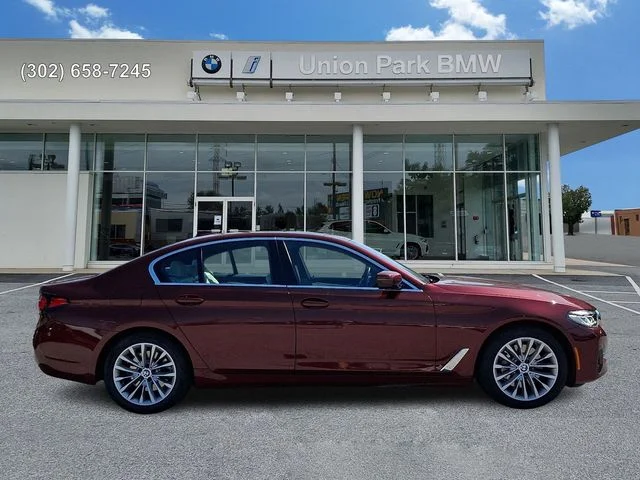 Certified Used 2023 Aventurin Red Metallic BMW 530i xDrive image 7