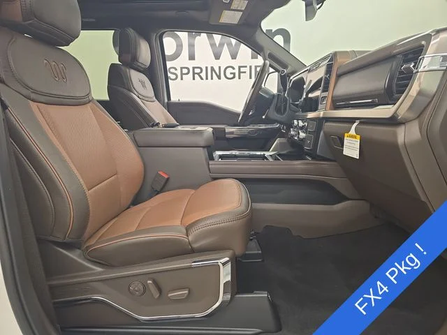 New 2026 Star White Metallic Tri-Coat Ford F-350® King Ranch® image 10