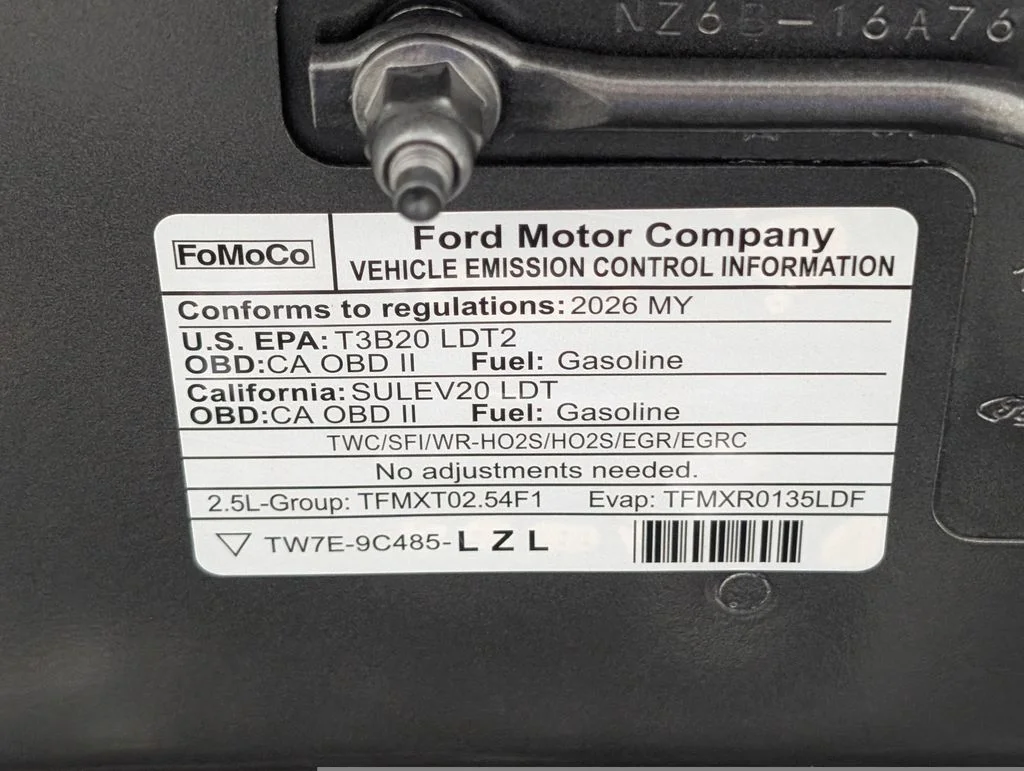 New 2026 Carbonized Gray Metallic Ford XLT image 25
