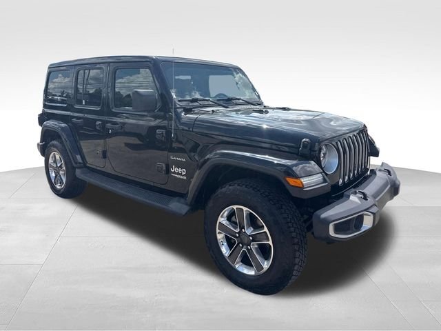 Used 2019 Black Jeep Unlimited Sahara image 7