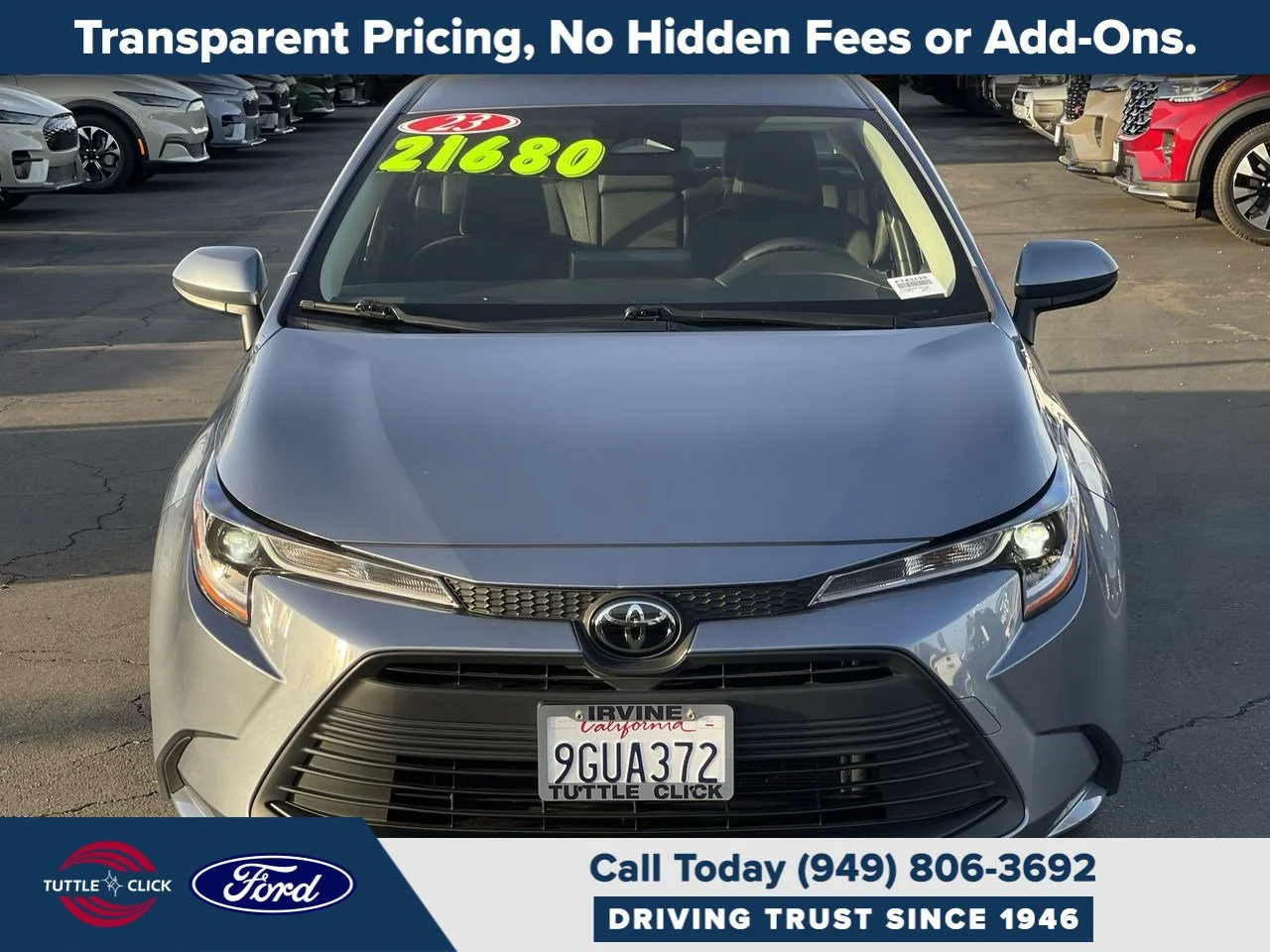 Used 2023 CELESTITE Toyota LE image 11