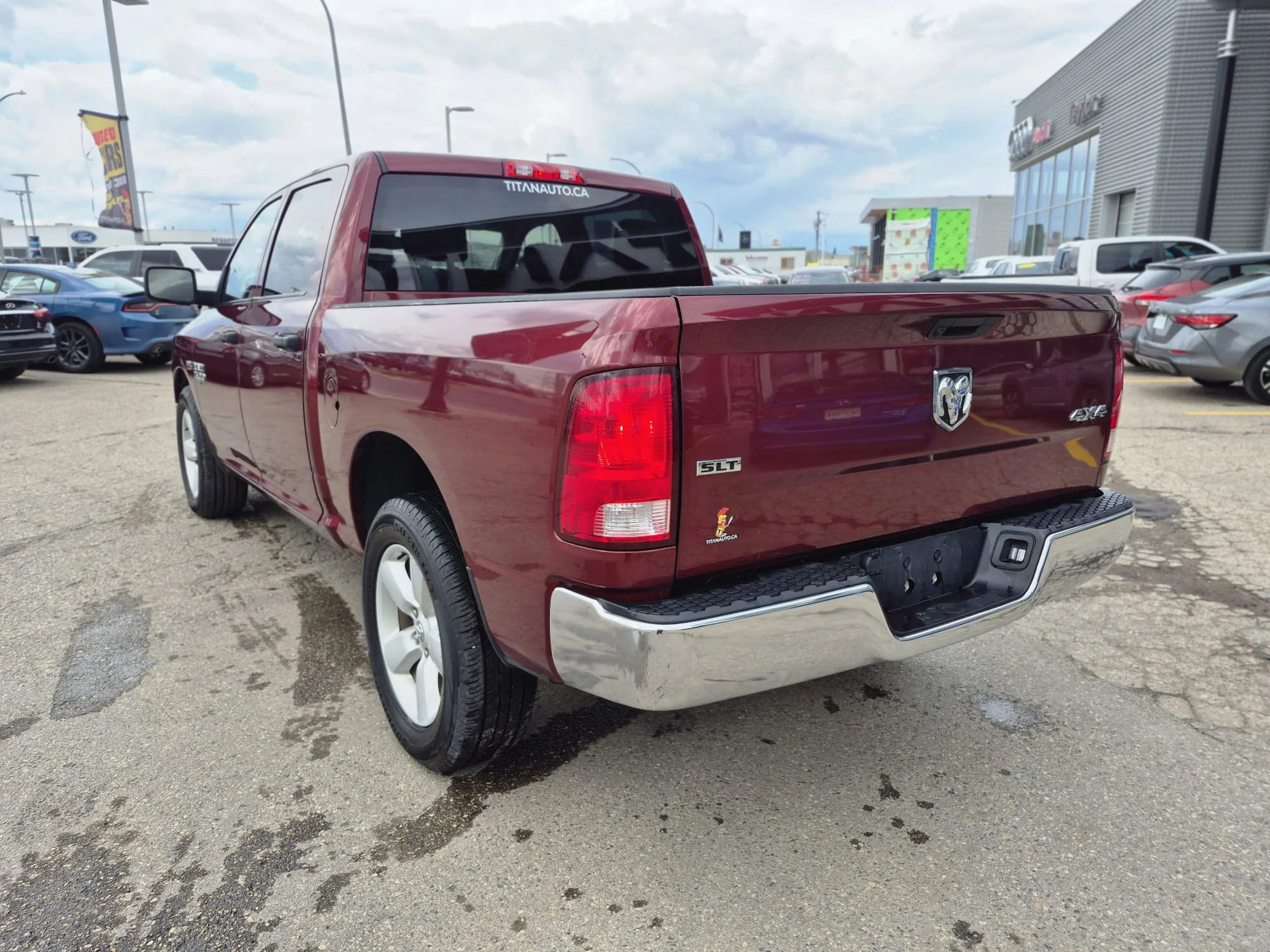 Certified Used 2023 Red Pearl Ram SLT 4x4*6 Pass | 5.7L HEMI | Velvet Red Pearl | Htd Mirrors | Tow Package | Box Liner image 11