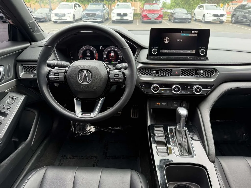 Used 2023 Liquid Carbon Metallic Acura A-Spec Package image 18