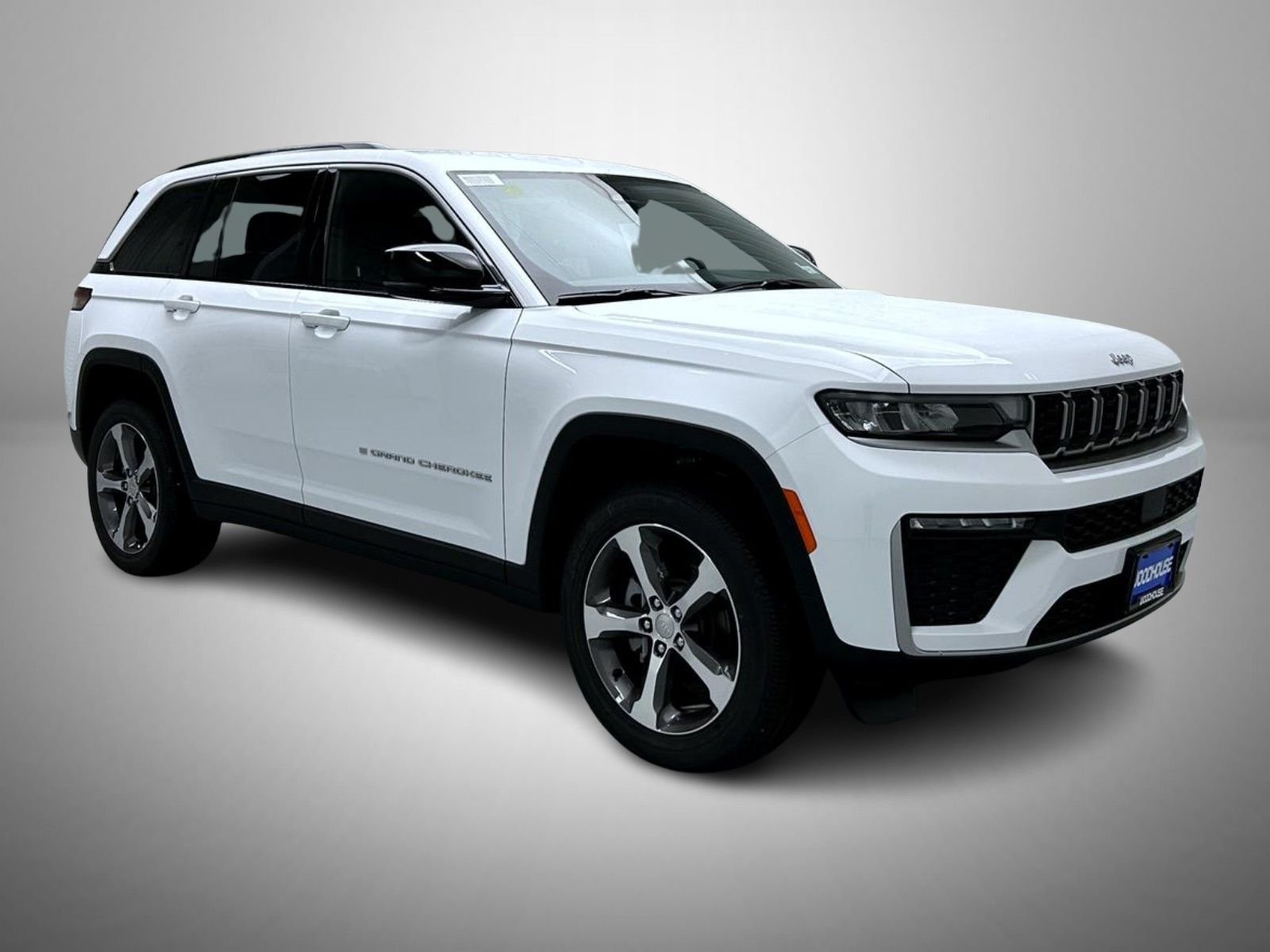 New 2026 Bright White Clear-Coat Exterior Paint Jeep Limited image 3