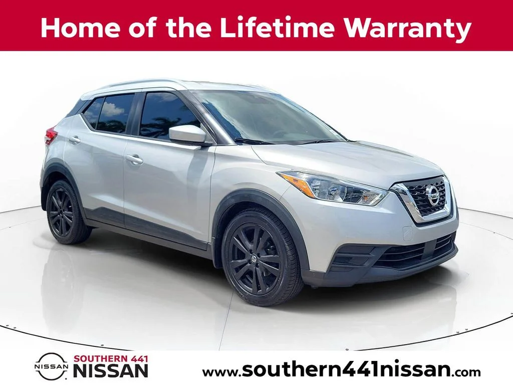 Certified Used 2020 Silver Nissan SV image 1