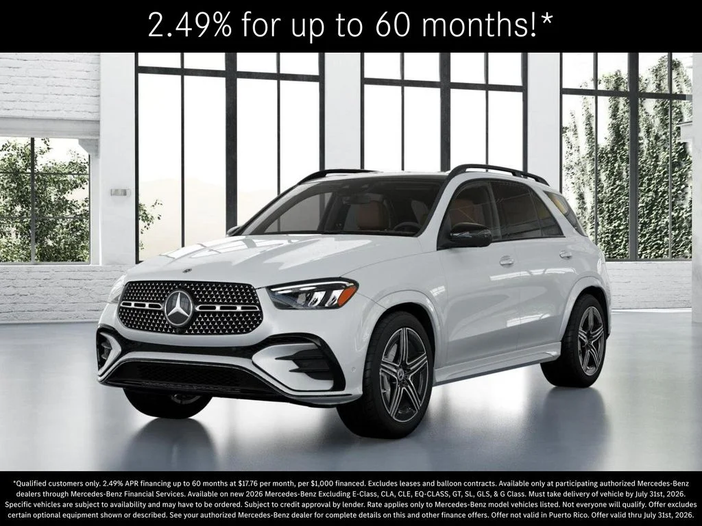 New 2026 MANUFAKTUR Moonlight White Metallic Mercedes-Benz GLE 450 image 40