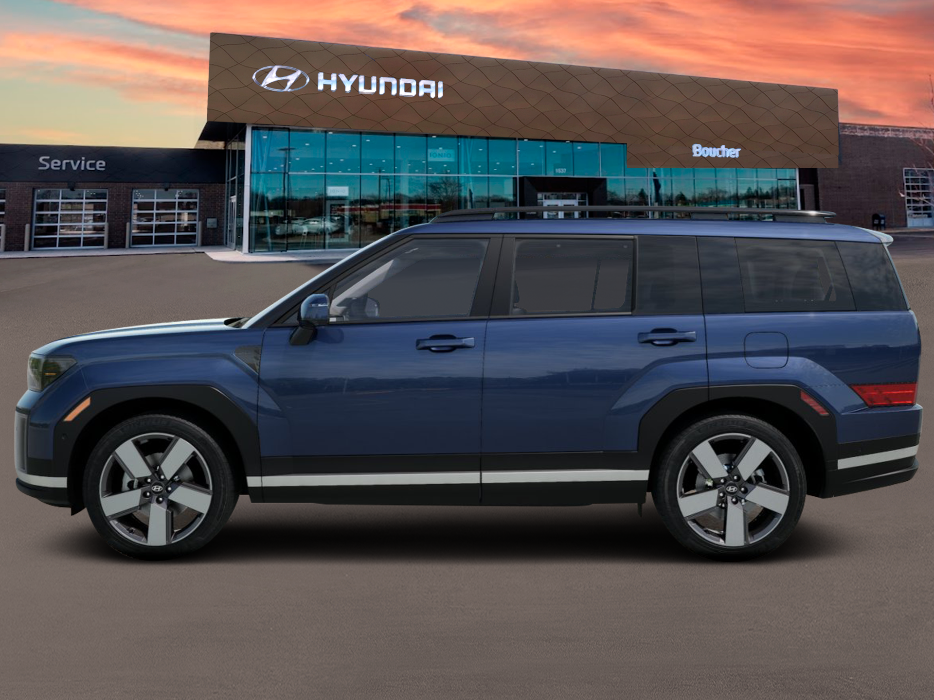 New 2026 Atlantis Blue Hyundai Limited image 3