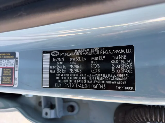 Used 2023 Blue Hyundai SEL image 33