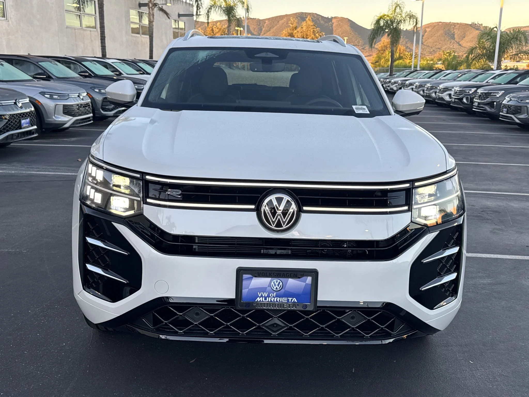 New 2027 Opal White Pearl Volkswagen SEL Premium R-Line image 2