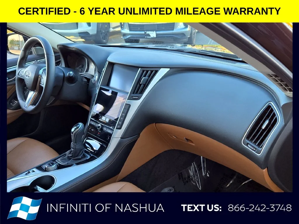 Certified Used 2024 Black INFINITI LUXE image 16