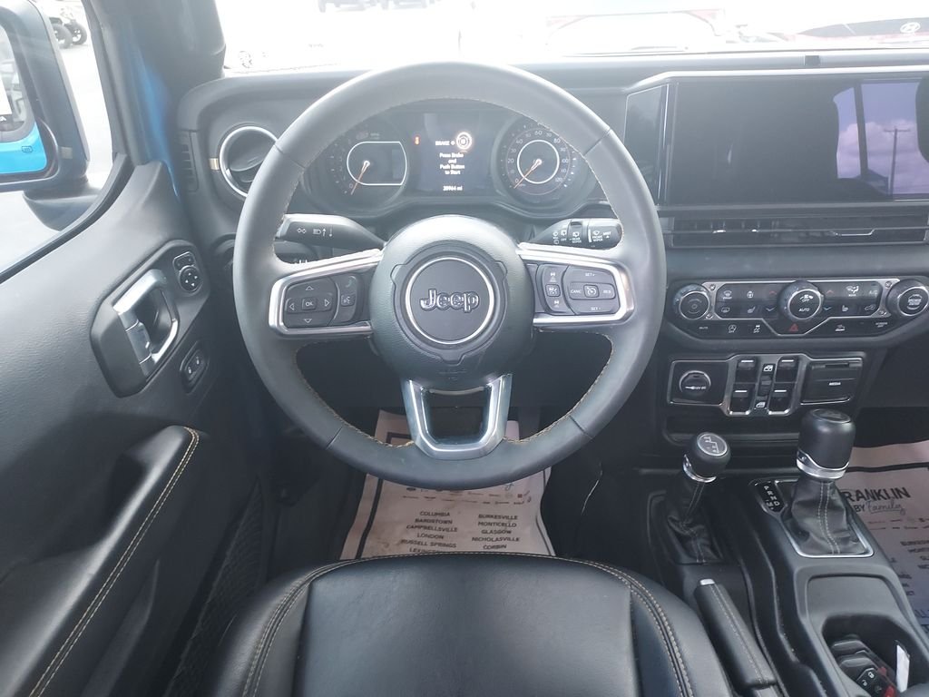 Used 2024 Blue Jeep Sahara image 16