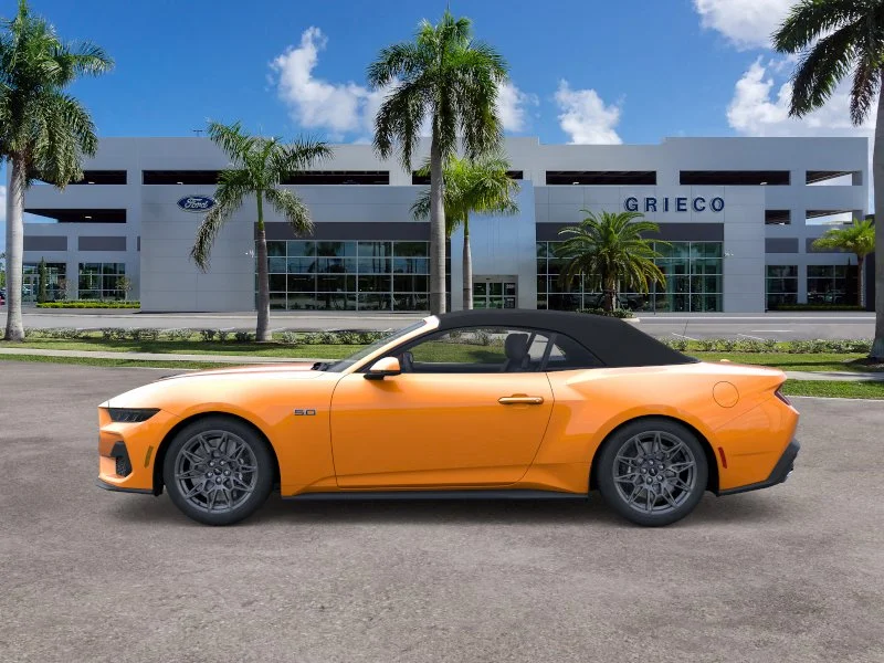 New 2026 Orange Fury Metallic Tri-coat Ford GT Premium Convertible image 3