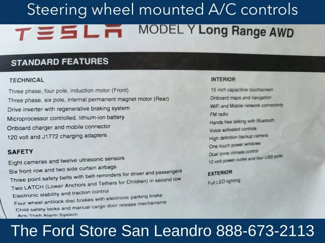 Used 2021 Pearl White Multi Tesla Long Range image 23