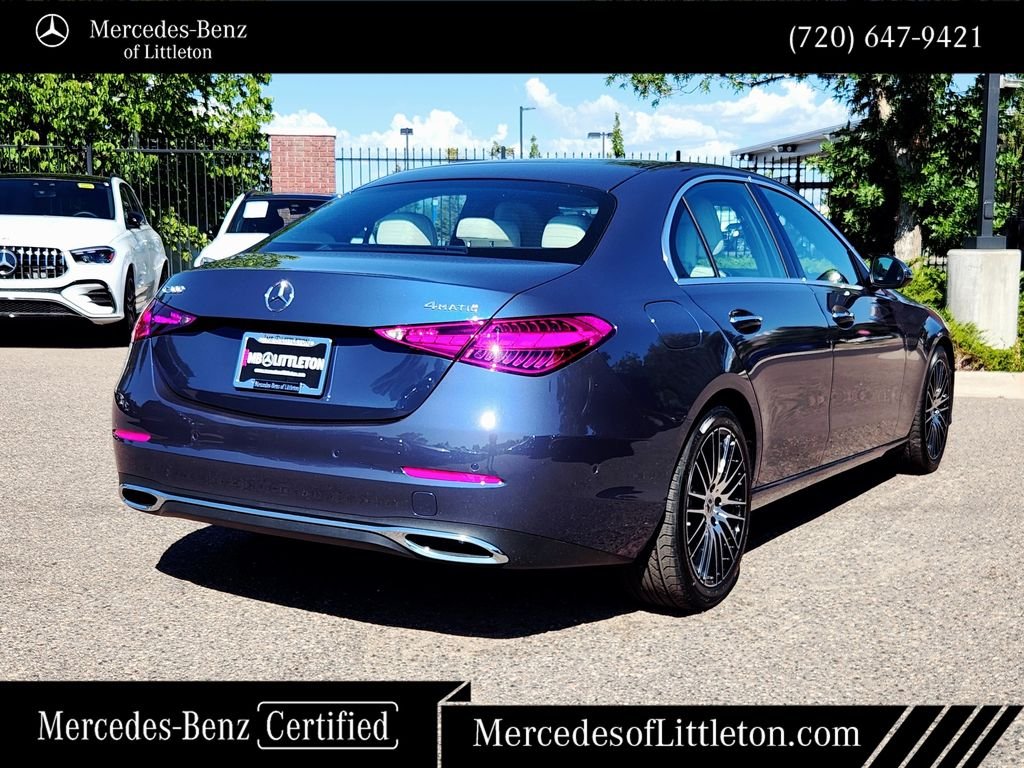 Certified Used 2026 Blue Mercedes-Benz C 300 image 7