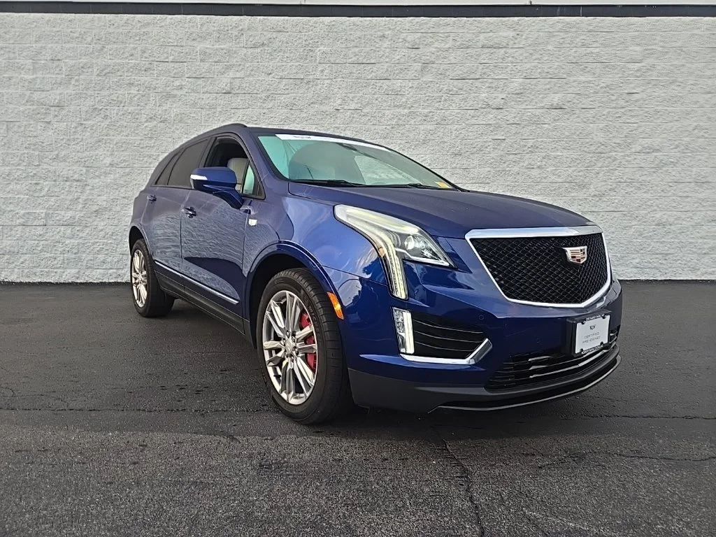 Certified Used 2024 Blue Cadillac Sport image 4