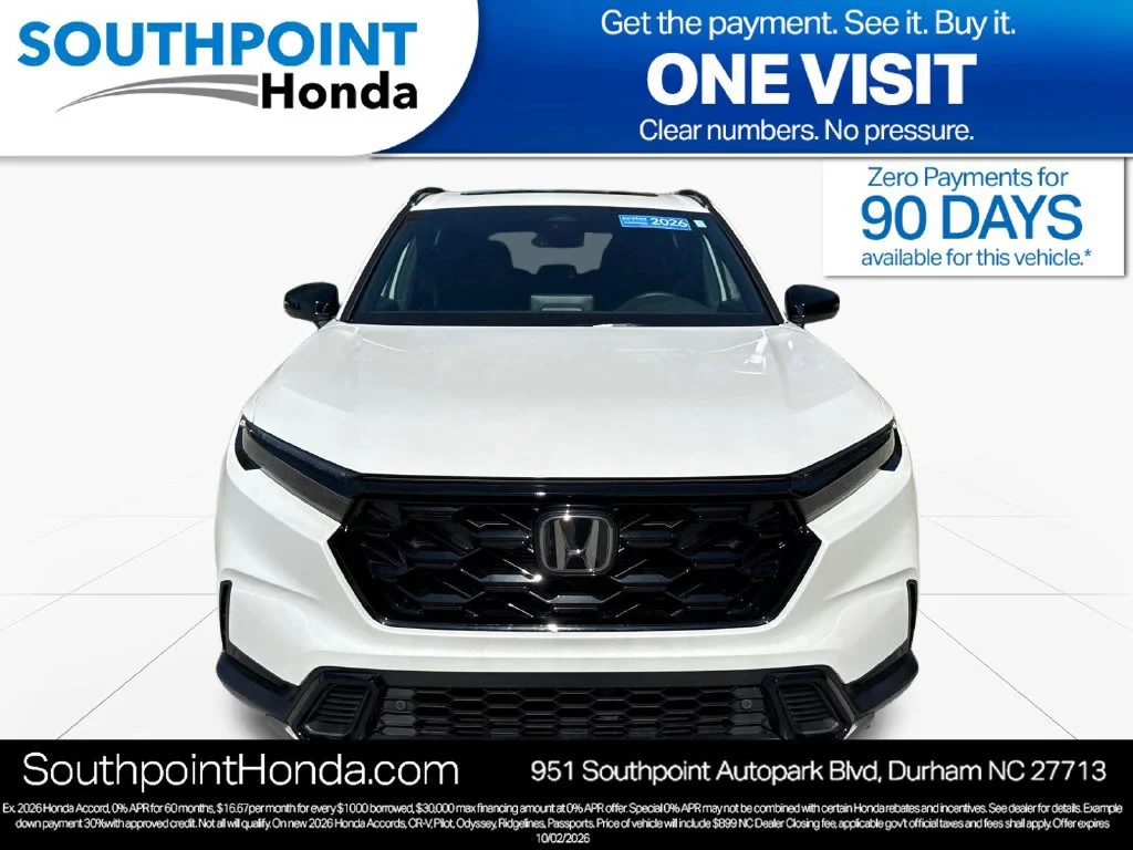 Used 2026 Platinum White Pearl Honda 2WD Sport-L Hybrid image 38