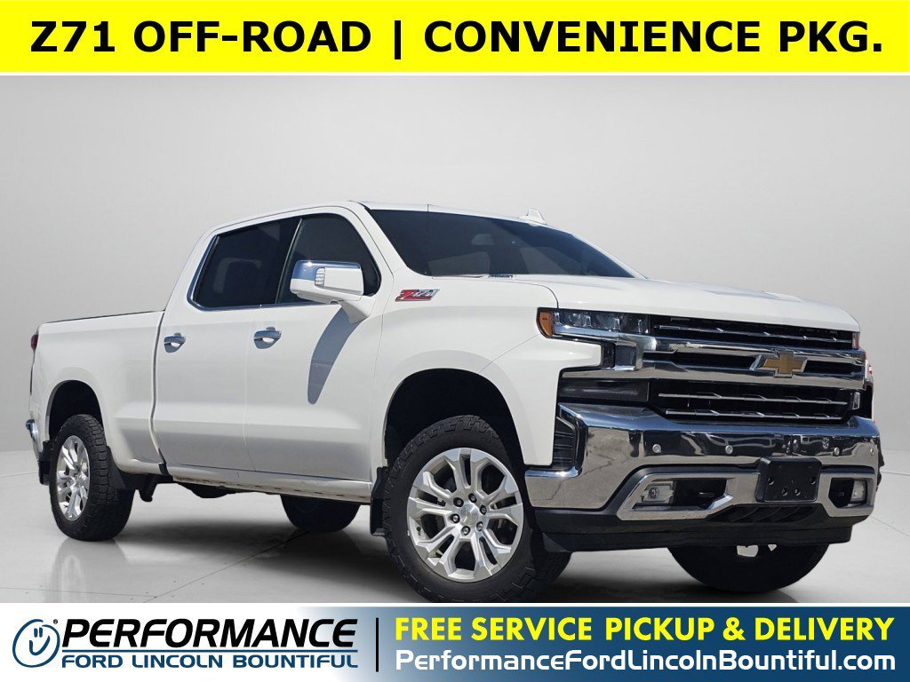 Used 2021 Summit White Chevrolet LTZ image 1