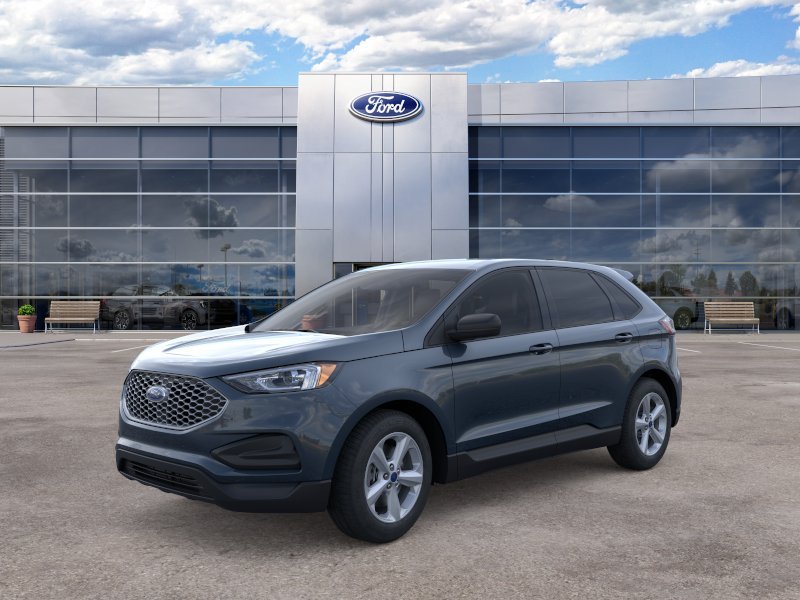 New 2024 Stone Blue Metallic Ford SE image 1