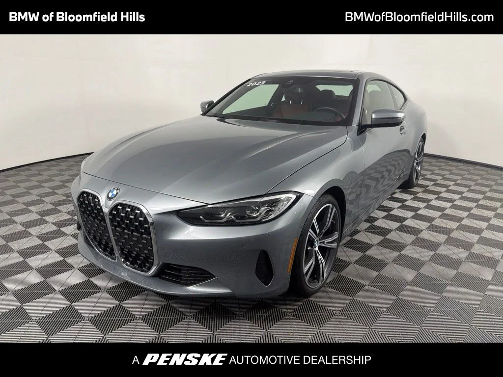 Certified Used 2023 Skyscraper Grey Metallic BMW 430i xDrive image 1