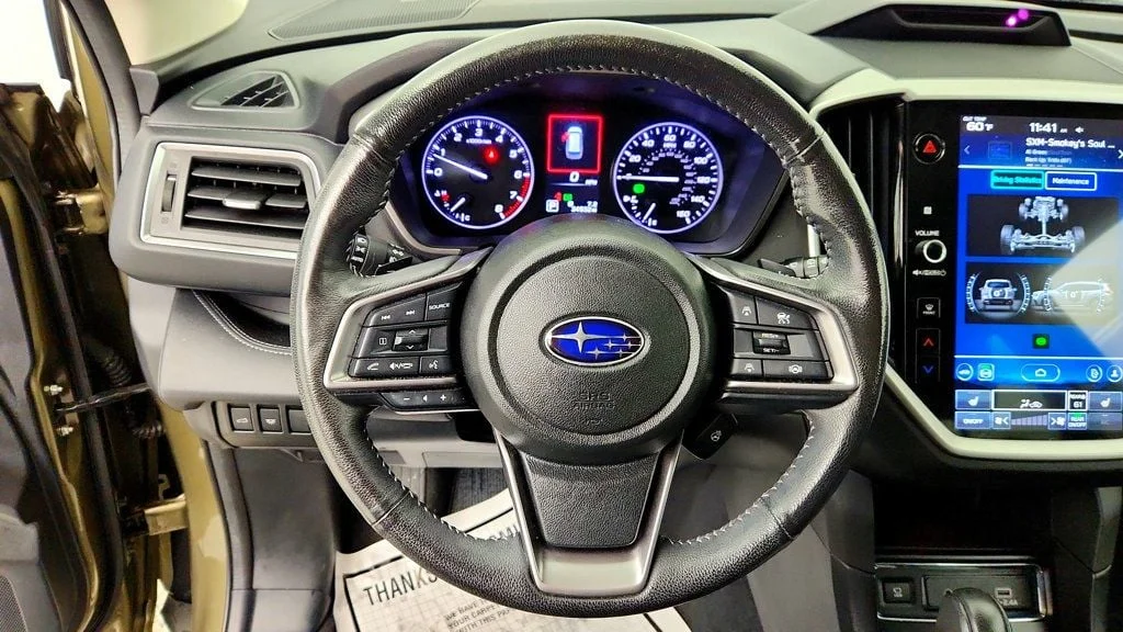 Used 2023 Autumn Green Metallic Subaru Limited 8-Seater w/ Moonroof & Nav System image 14