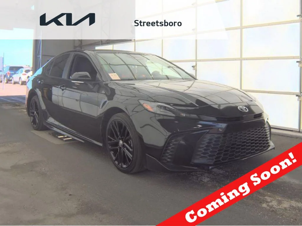 Used 2025 Black Toyota SE image 1