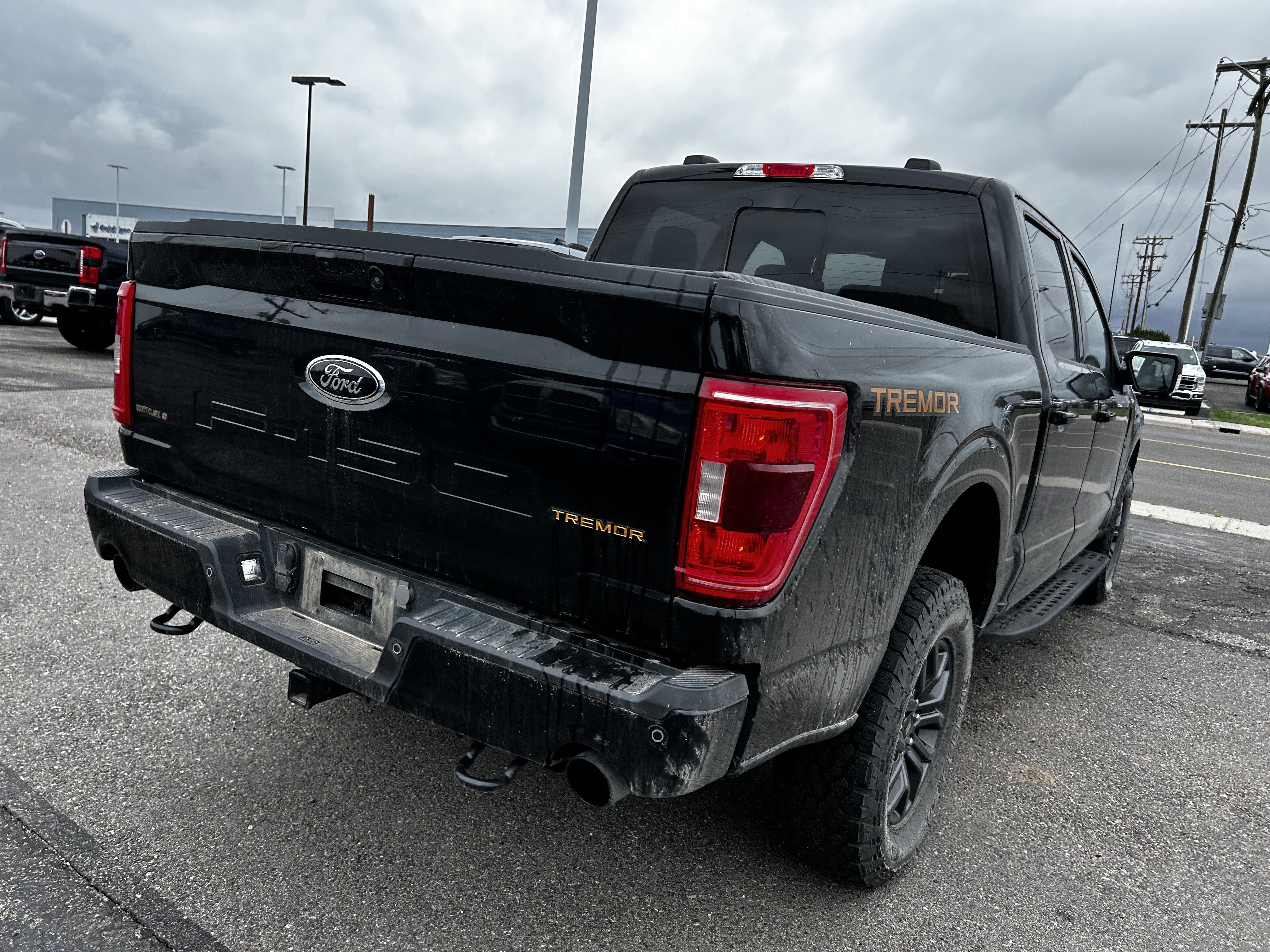 Used 2023 Black Metallic Ford Tremor image 5