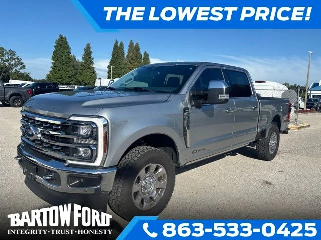 Used 2024 Silver Ford Lariat image 1