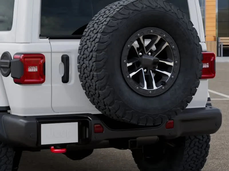 New 2026 Bright White Clearcoat Jeep Rubicon X image 13