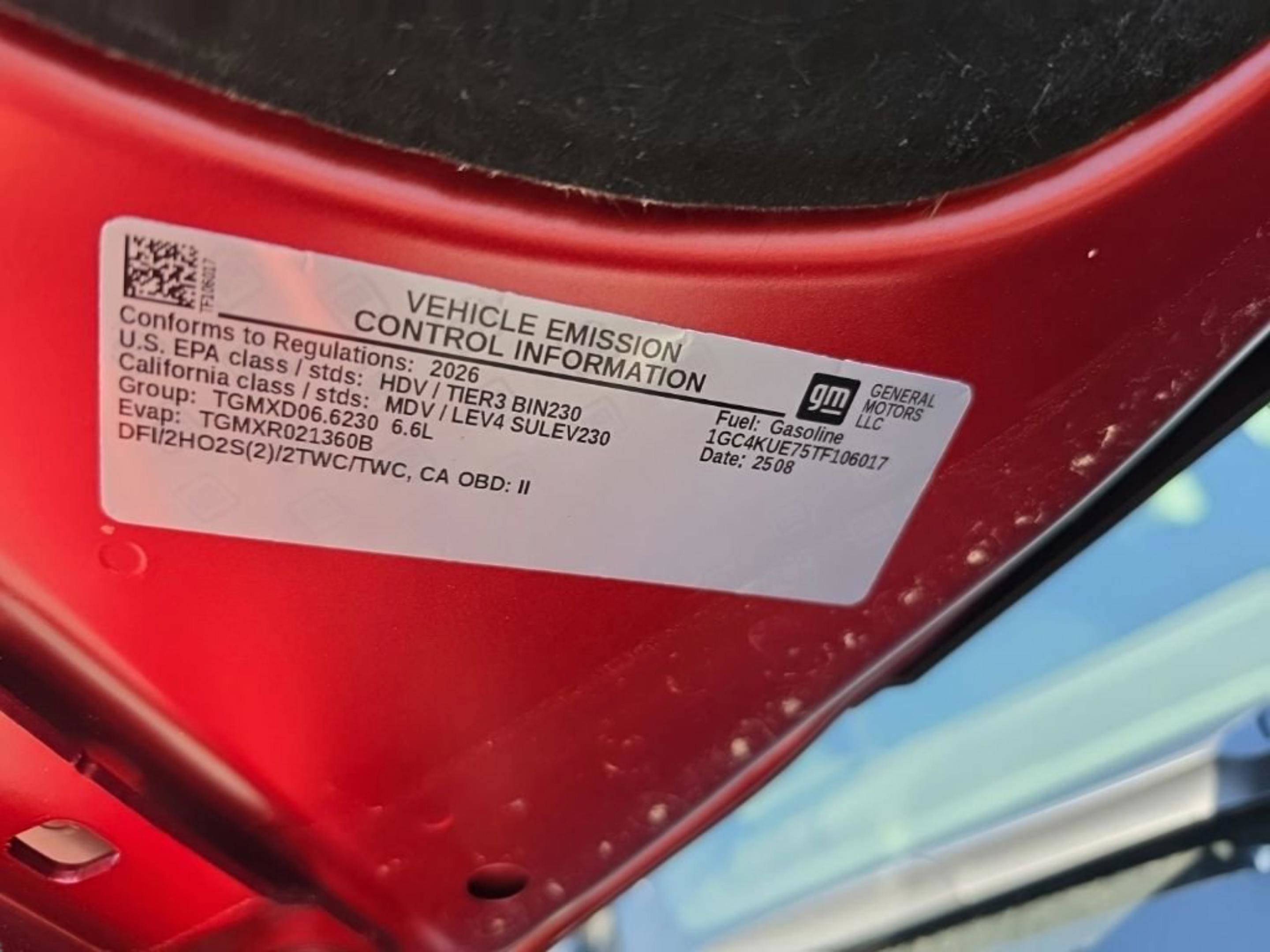 Used 2026 Radiant Red Tintcoat Chevrolet LTZ DRW image 10