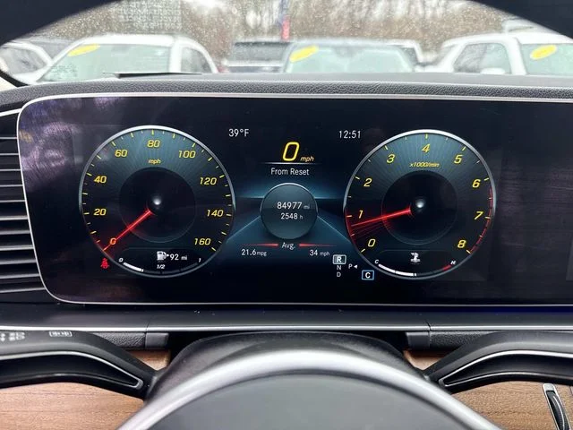Used 2022 Blue Mercedes-Benz GLE 350 image 34