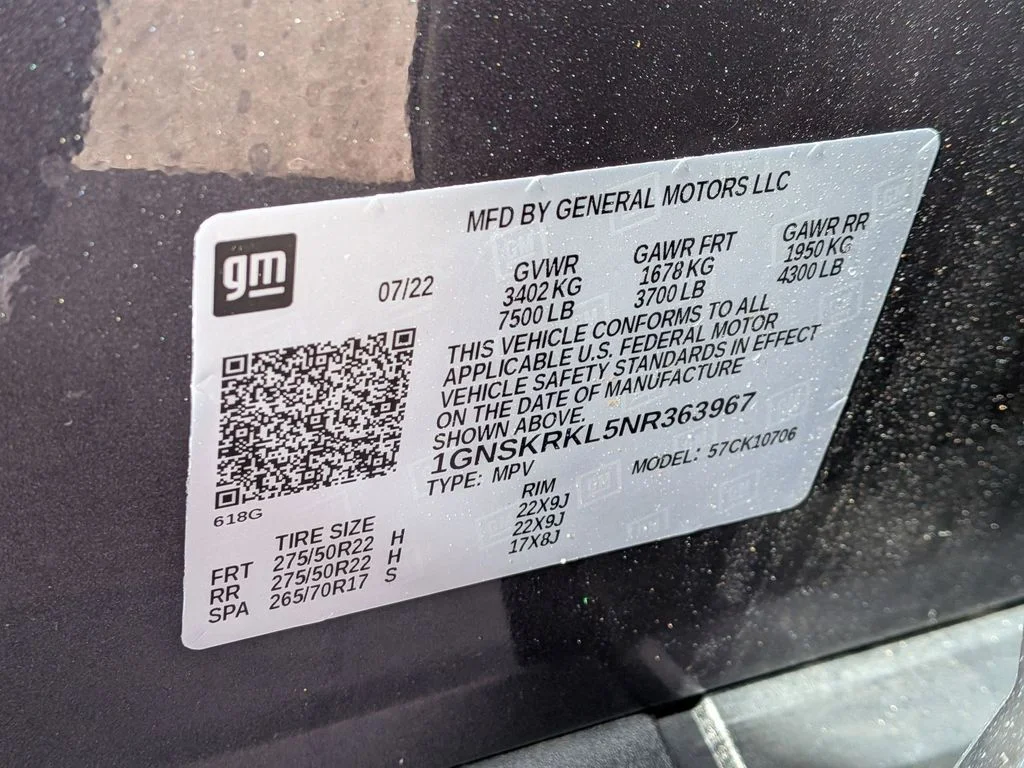 Used 2022 Dark Ash Metallic Chevrolet RST image 27