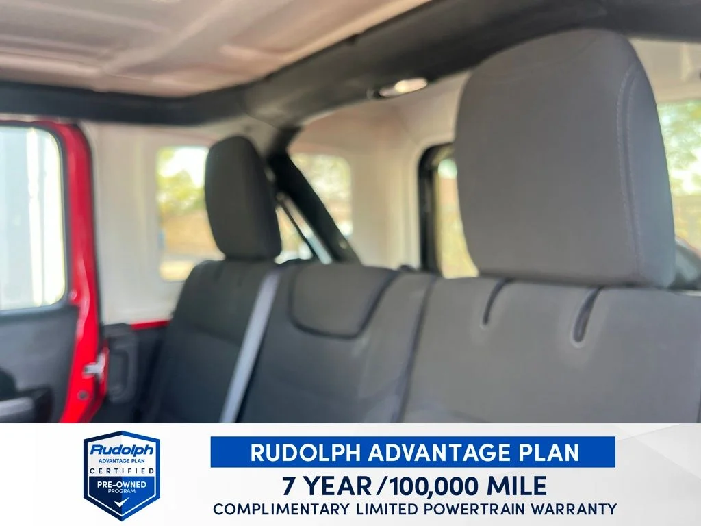 Used 2020 Red Clearcoat Jeep Unlimited Sport image 11