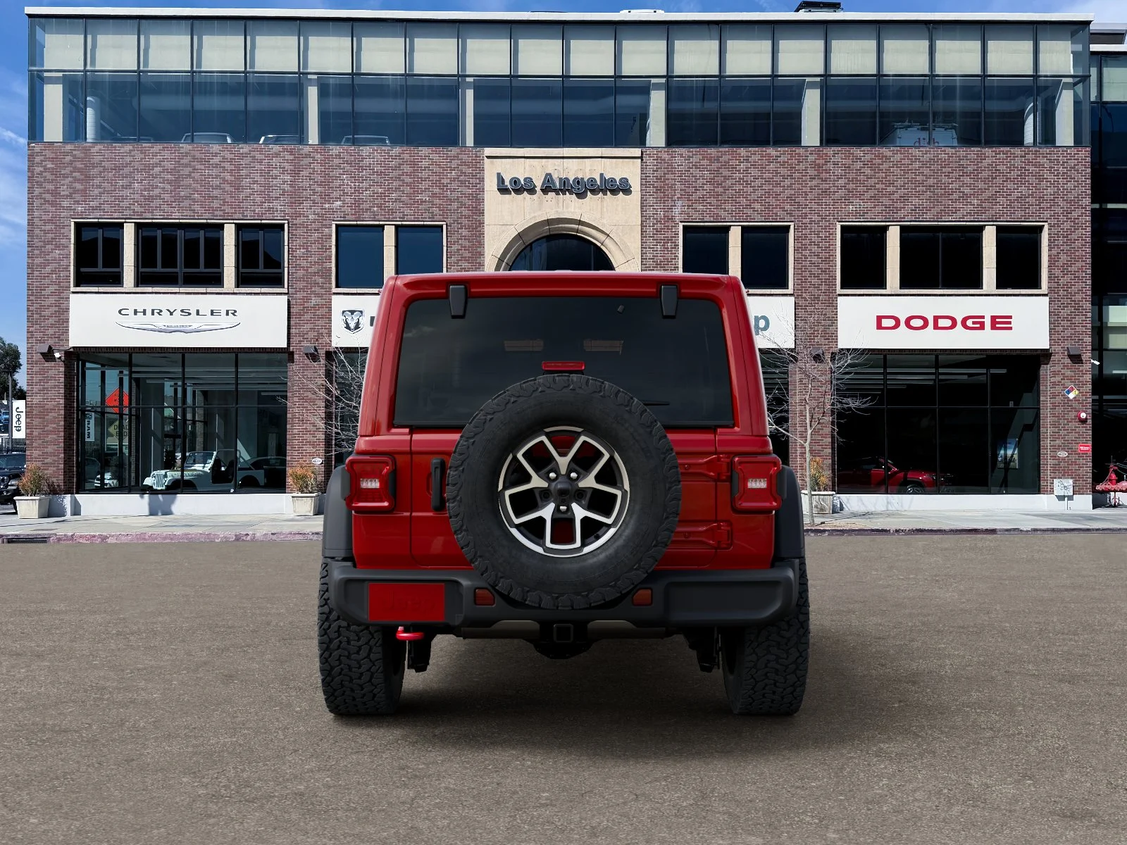 New 2026 Firecracker Red Clear-Coat Exterior Paint Jeep Rubicon image 33