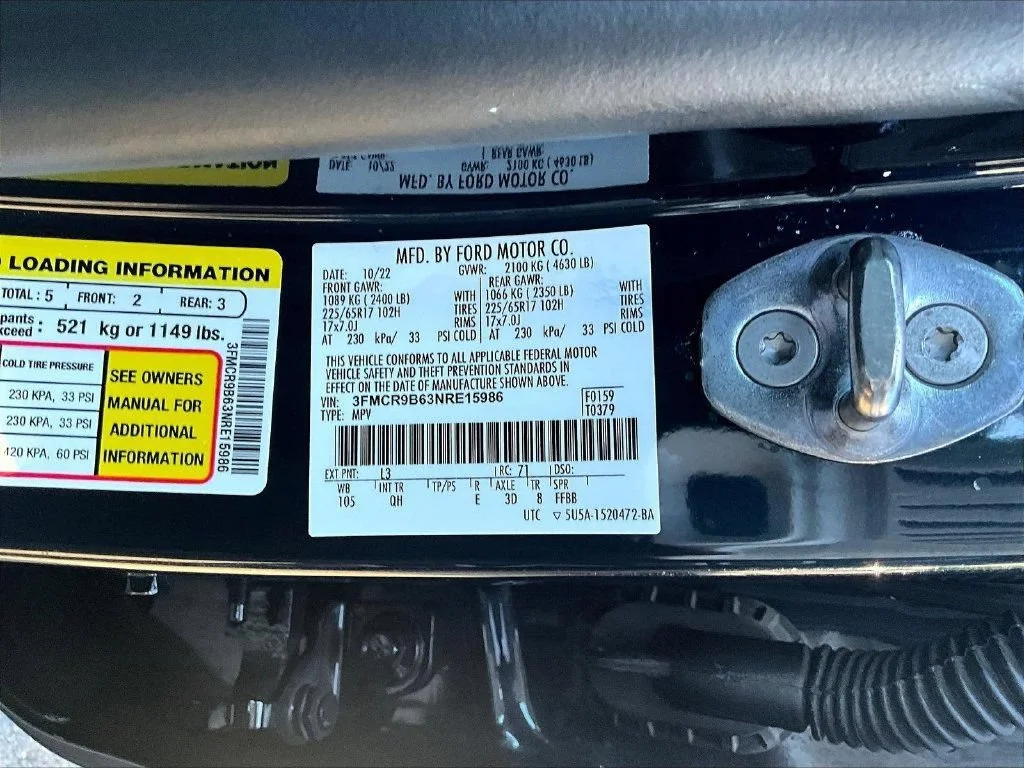Used 2022 Blue Metallic Ford Big Bend image 21