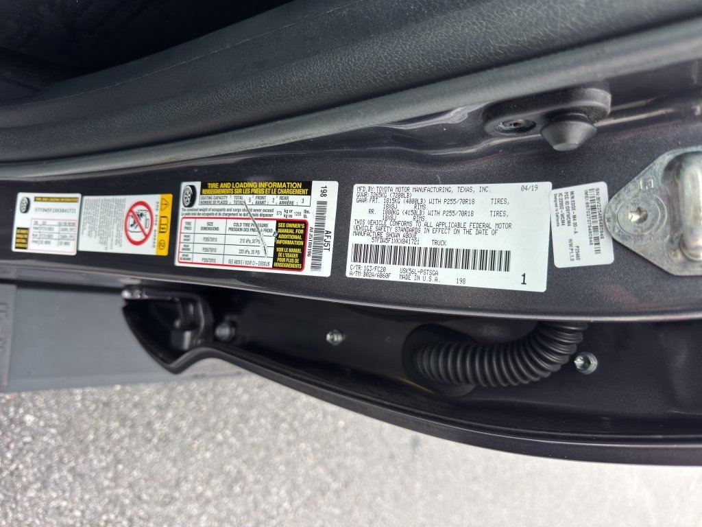 Used 2019 Magnetic Gray Metallic Toyota SR5 image 23