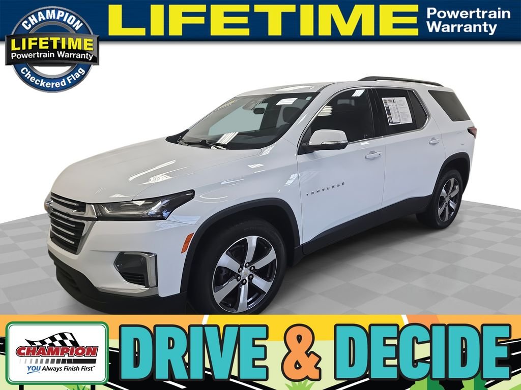Used 2023 Summit White Chevrolet LT Leather image 1
