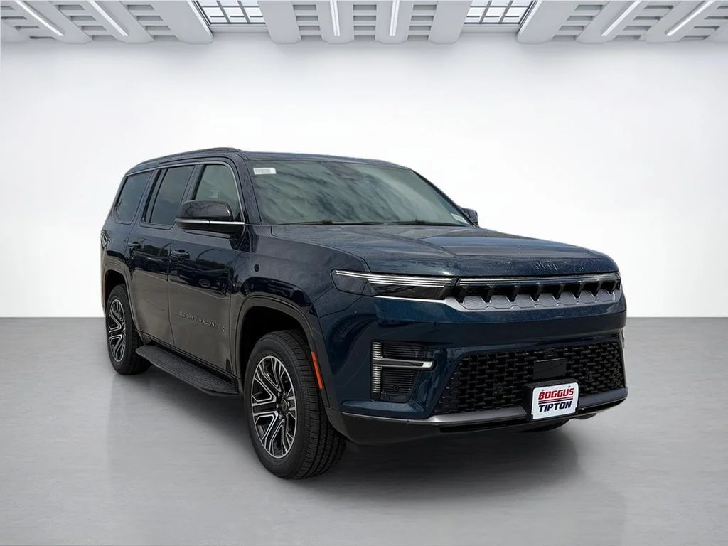 New 2026 Fathom Blue Pearlcoat Jeep  image 3