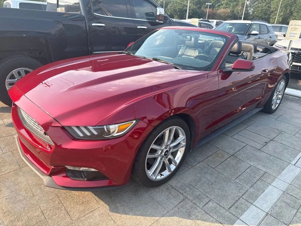 Used 2017 Red Ford EcoBoost Premium image 1