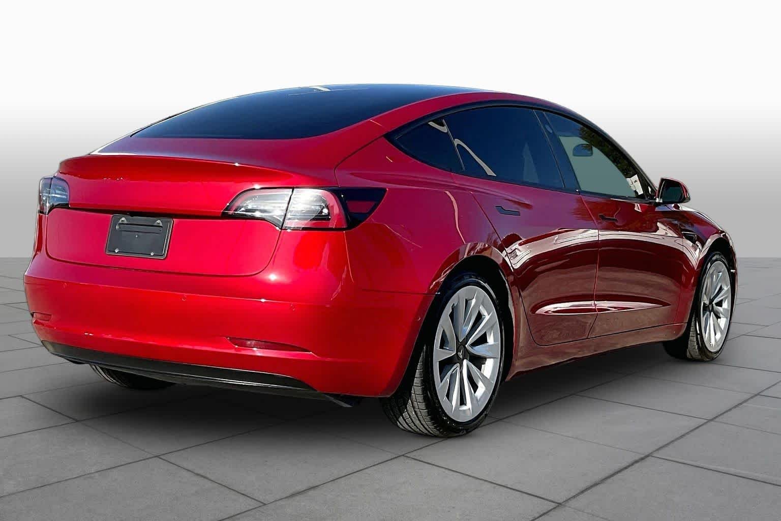 Used 2021 RED Tesla Long Range image 11