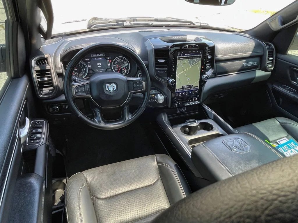 Used 2021 Bright White Clearcoat Ram Sport image 33