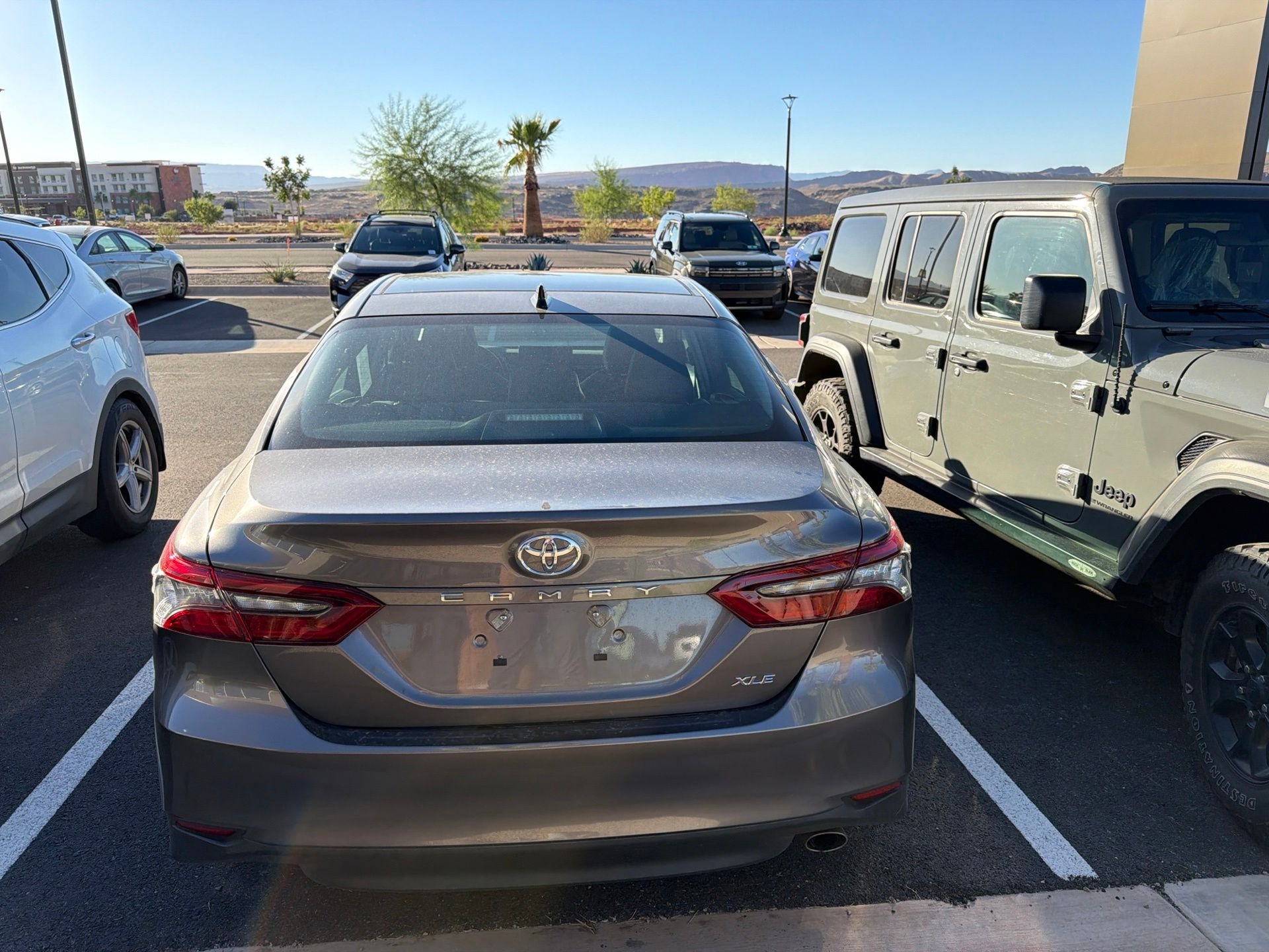 Used 2024 Gray Toyota XLE image 6