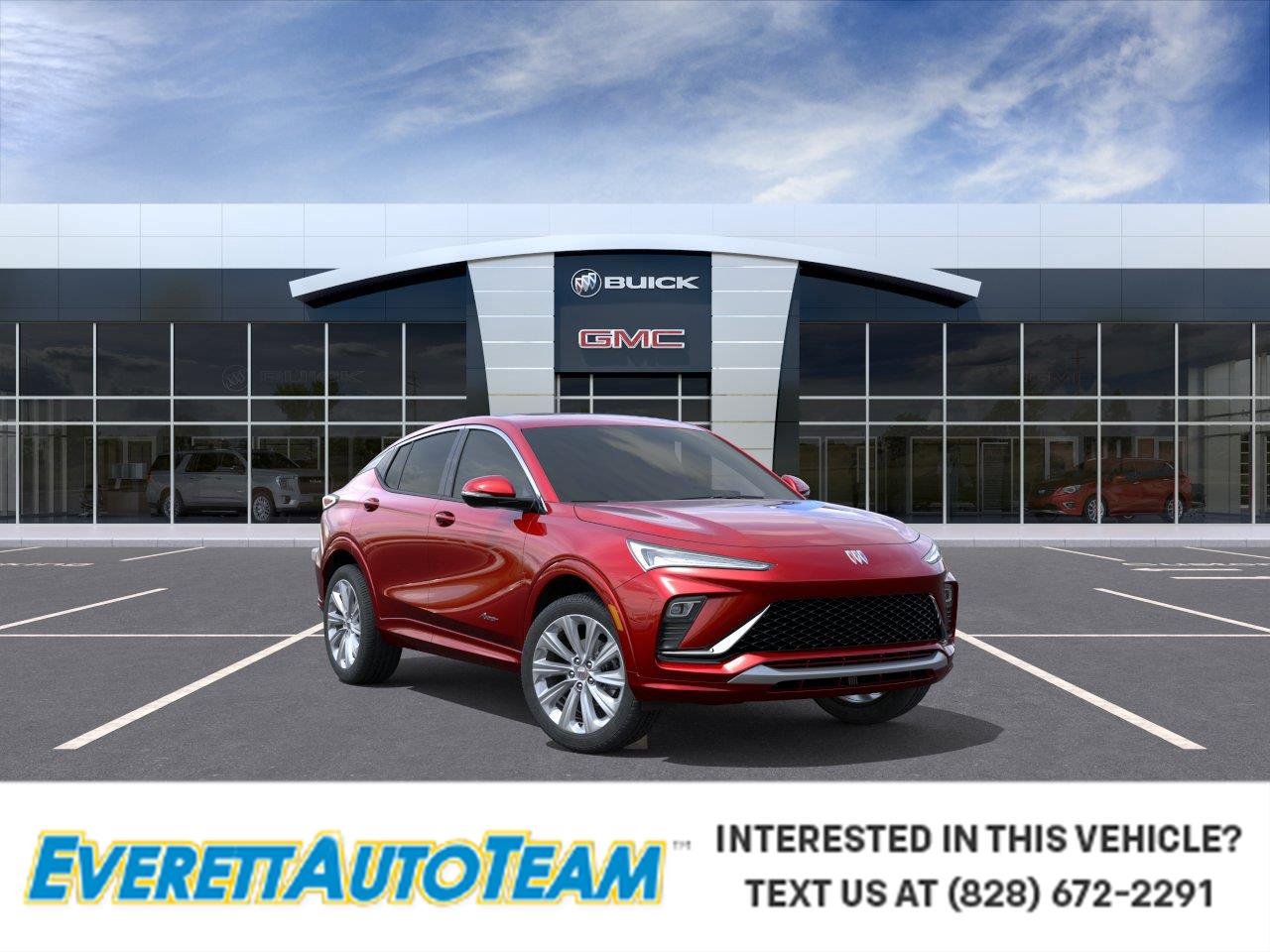 Brilliant Red 2026 Buick Envista SUV / Crossover Front-Wheel Drive
