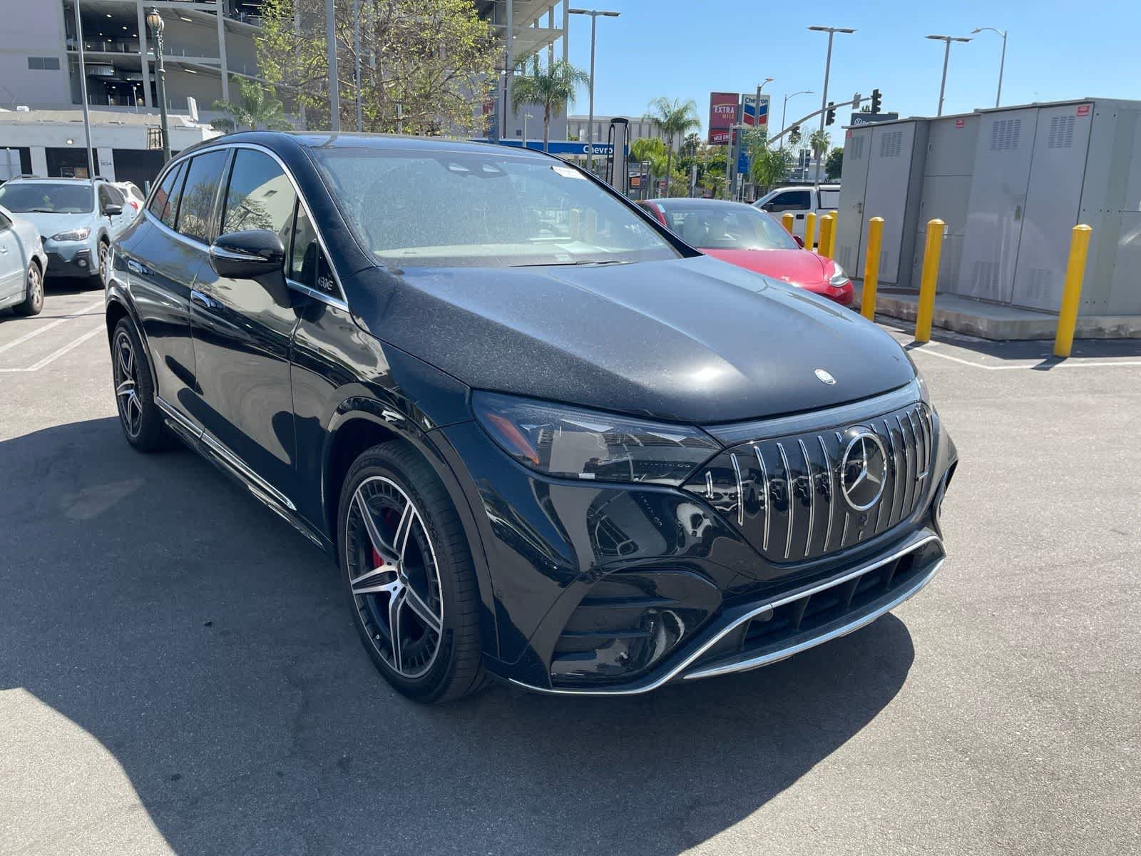 Certified 2024 Mercedes-Benz EQE SUV Base with VIN 4JGGM5DB5RA016838 for sale in Los Angeles, CA
