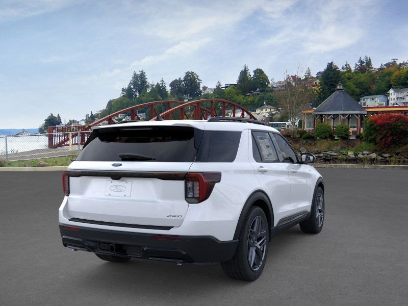 New 2026 Star White Metallic Tri-Coat Ford ST-Line image 8
