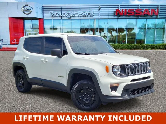 Used 2022 White Jeep Sport image 1