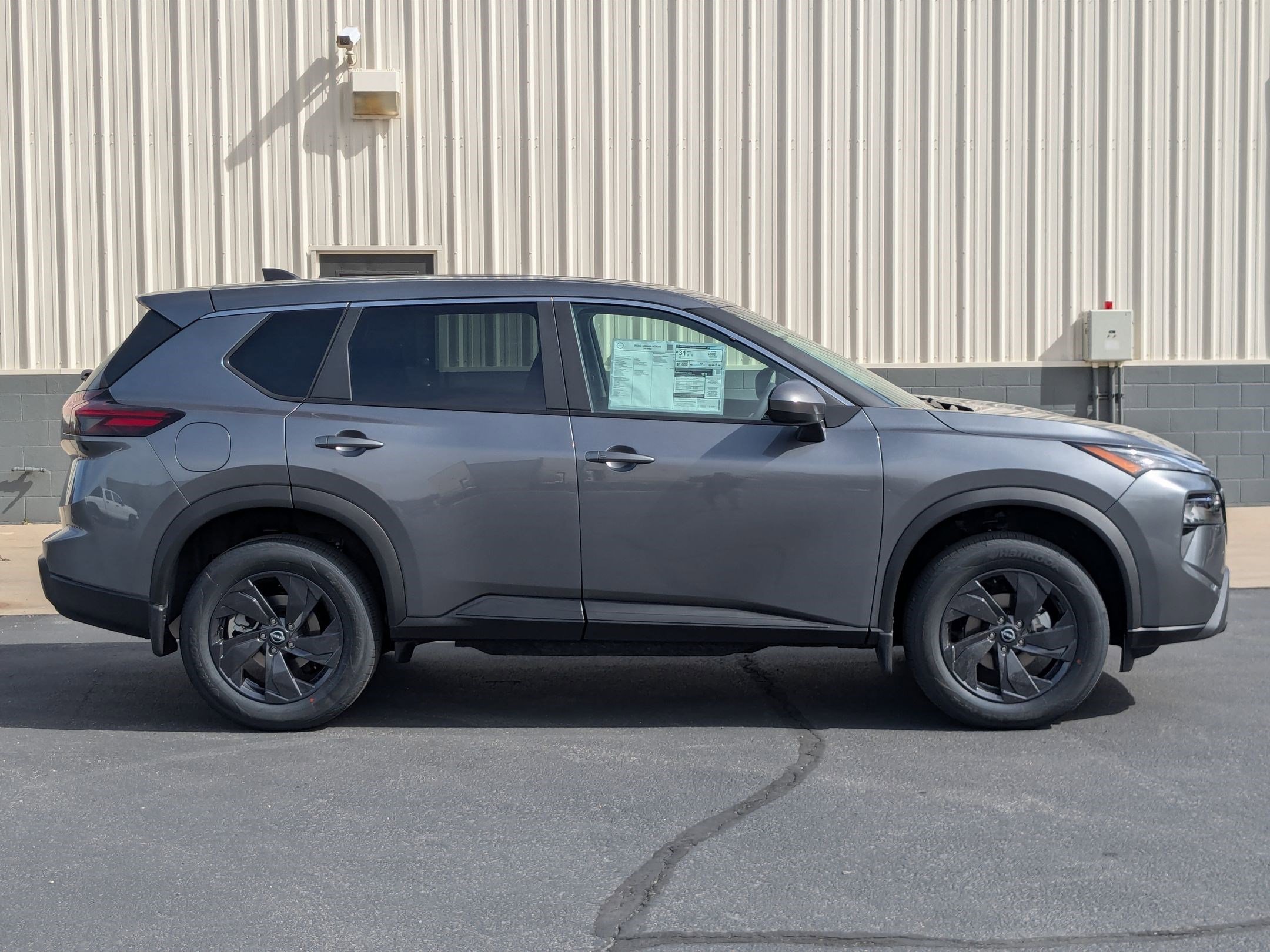 New 2026 Gun Metallic Nissan SV image 2