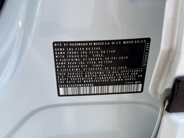 Used 2024 White Volkswagen SE R-Line Black image 27