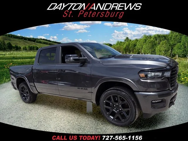 New 2026 Granite Crystal Metallic Clear-Coat Exterior Paint RAM Laramie image 1