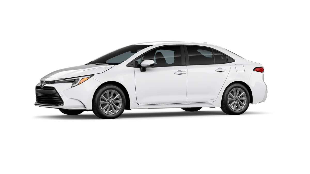 New 2026 Ice Cap Toyota Hybrid LE image 3